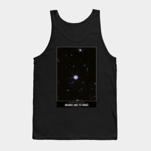 High Resolution Astronomy Uranus and Its Rings Tank Top